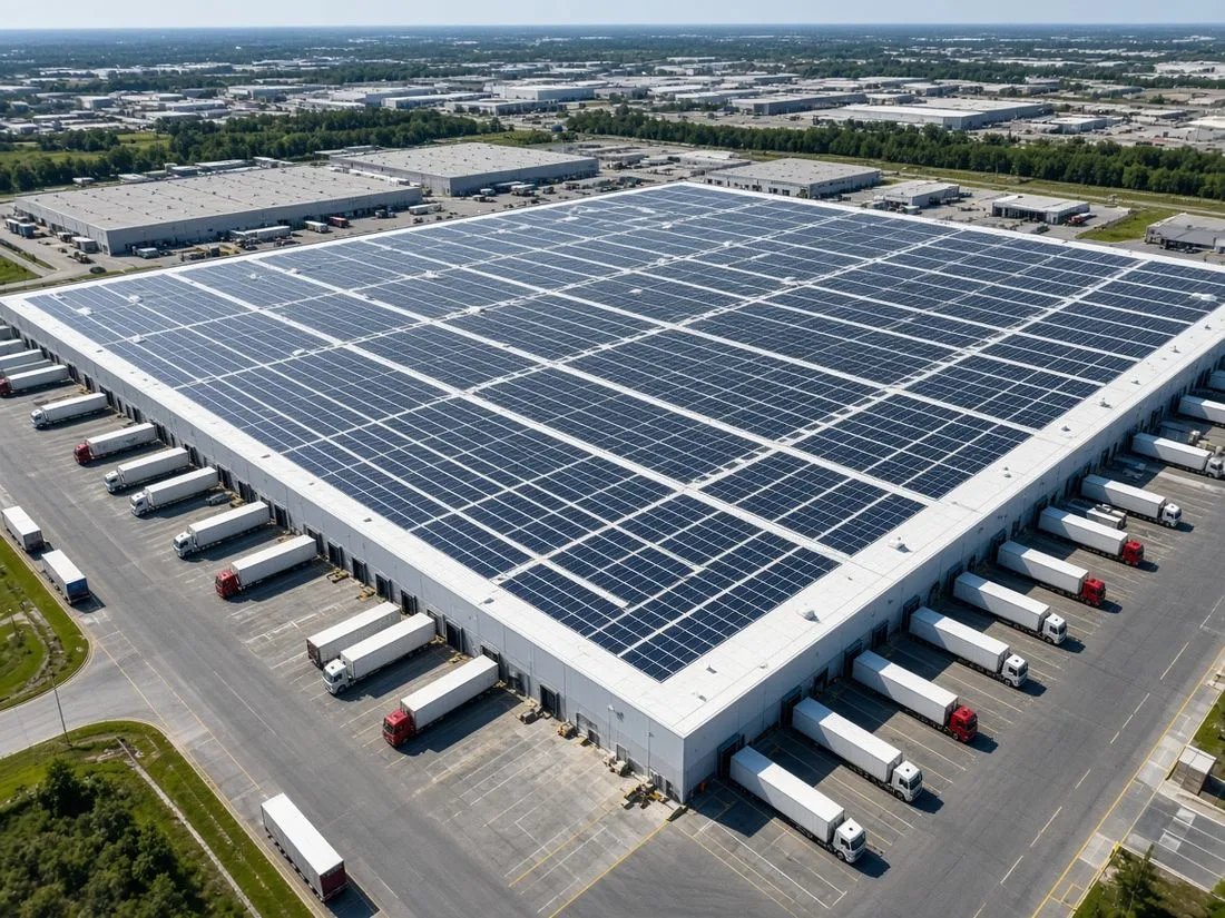 Gebze Logistics Centre Rooftop Solar
